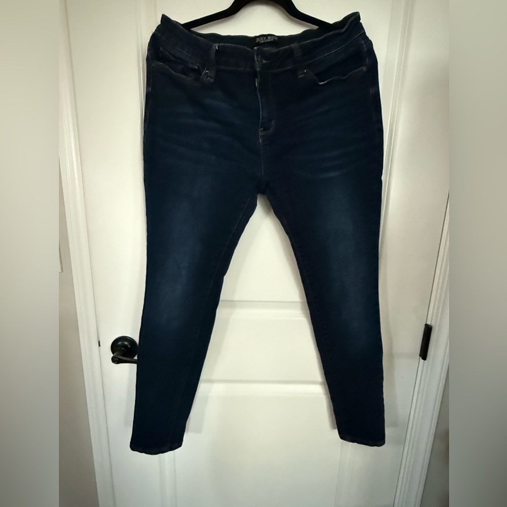Judy Blue Women's Dark Indigo Skinny Jeans